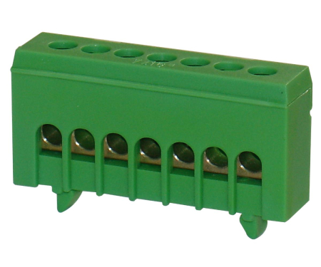 Cleme si conectori - Clema PE (g-v) izolata cu 7 derivatii Schrack IK021037I