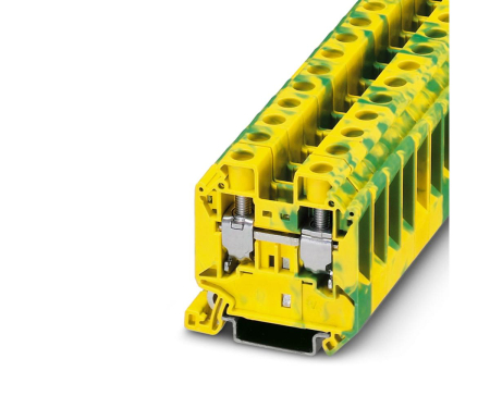 Distributie si comanda electrica - Clema sir UT 6-PE galben-verde 6mm 2 conexiuni Phoenix 3044157