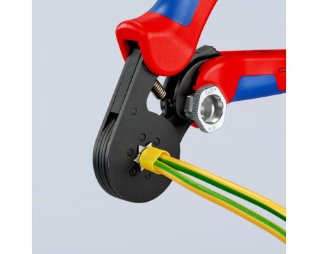 Cleste de sertizat ferule cu autoreglaj Knipex 97 53 14 [2]