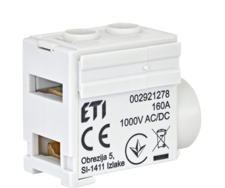 Bareta de alimentare-Pieptene - Conexiune busbar EFB-50 pin 160A ETI 002921278