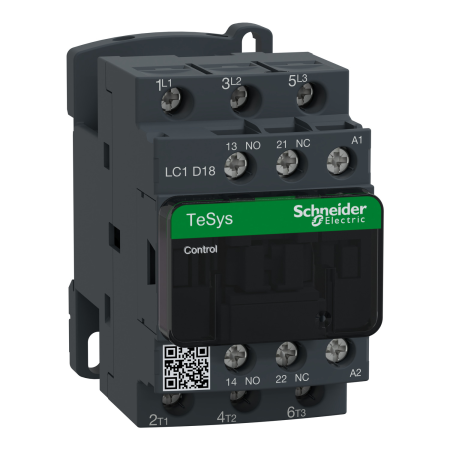 Toate produsele - Contactor 18A 3P 3ND AC-3 230V TeSys Schneider LC1D18P5