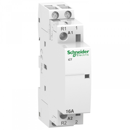 Contactoare - Contactor modular 16A 1ND+1NI 230/240V iCT Schneider A9C22715
