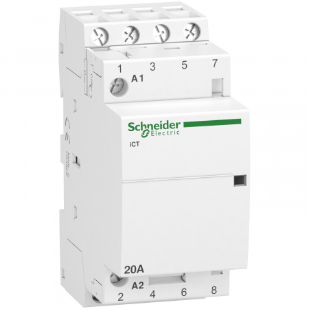 Contactoare - Contactor modular 20A 4ND 220/240V iCT Schneider A9C22824