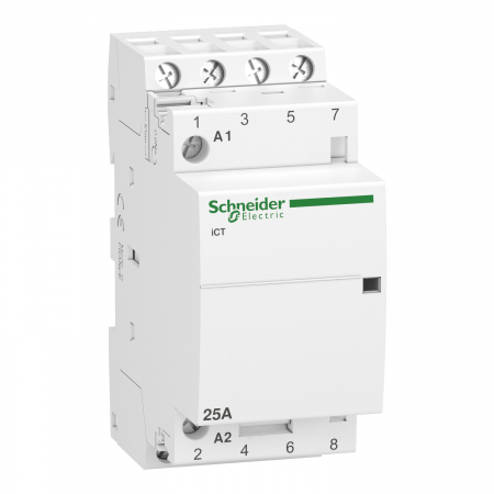 Contactoare - Contactor modular 25A 4ND 230/240V iCT Schneider A9C20834