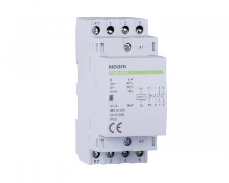 Contactoare - Contactor modular 25A 4ND Ex9CH25 230V Noark 102412