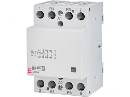Contactoare - Contactor modular 40A 2ND+2NI RD40-22 230V Eti 002464022