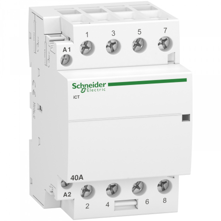 Contactoare - Contactor modular 40A 4ND 230/240V iCT Schneider A9C20844