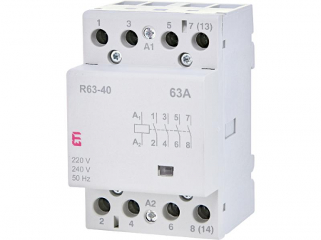 Contactoare - Contactor modular 63A 4ND R63-40 230V Eti 002463450
