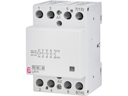 Contactoare - Contactor modular 63A 4ND RD63-40 230V Eti 002464026