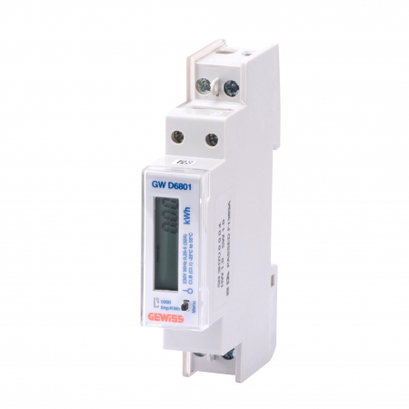Contoare energie electrica - Contor monofazic digital 40A MID 1M Gewiss GWD6802