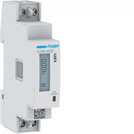 Contoare energie electrica - Contor monofazic digital direct 40A 1M Hager ECN140D