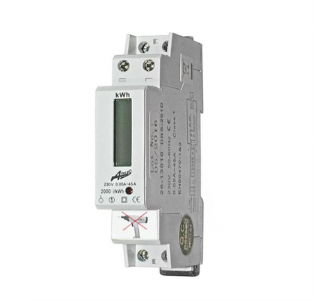 Tablouri electrice - Contor monofazic digital direct 45A 1M Adeleq 02-553/DIG