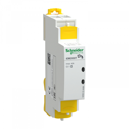 Tablouri electrice - Contor monofazic direct 40A cu transmitere la distanta 1M Schneider A9MEM2000T