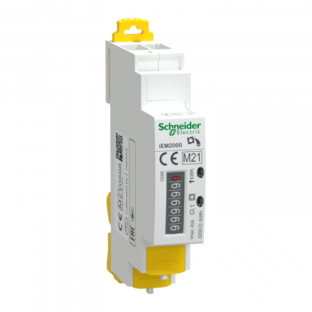 Tablouri electrice - Contor monofazic direct 40A electronic 1M Schneider A9MEM2000