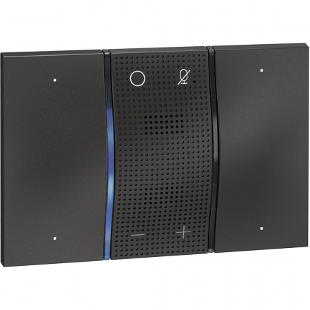 Prize si intrerupatoare - Control vocal lumini Alexa 3M 27V Living Now Bticino negru KG8013