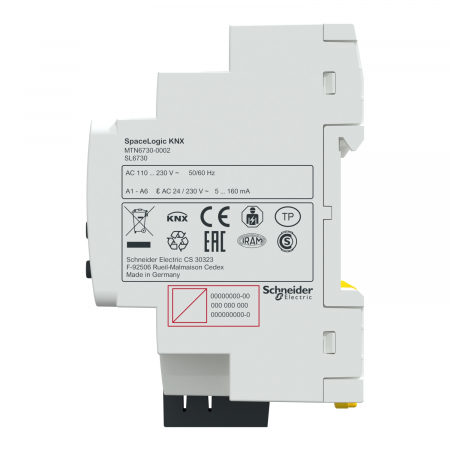 Controler actionare actuatoare termice 6 canale SpaceLogic KNX Schneider MTN6730-0002 [1]