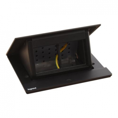 Cutie Pop-Up neechipata pentru blat 4M Legrand finisaj negru 654802 [1]