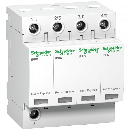 Descarcatoare - Descarcator supratensiune 4P 350V 20kA Schneider A9L20400