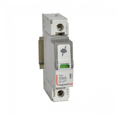 Descarcatoare - Descarcator supratensiune SPD T2 40kA 1P Legrand 412240