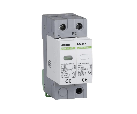 Distributie si comanda electrica - Descarcator T1+T2 1P+N 275V 12.5kA fara semnalizare Noark 103334