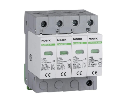 Toate produsele - Descarcator T2 3P+N 275V 20kA fara semnalizare Noark 103355