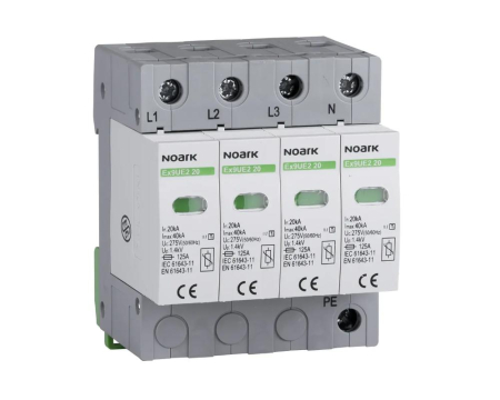 Toate produsele - Descarcator T2 4P 275V 20kA fara semnalizare Noark 103357