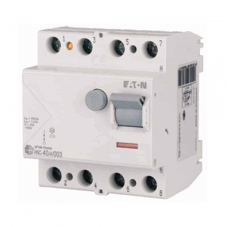 Protectie Diferentiala - Diferential 40A 4P 30mA 6kA Xpole Eaton HNC-40/4/003