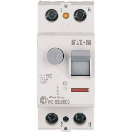 Protectie Diferentiala - Diferential 63A 2P 30mA 6kA Xpole Eaton HNC-63/2/003