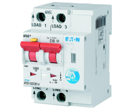 Protectie Diferentiala - Diferential cu detectie arc electric 10A C 10mA 10kA Xpole Eaton AFDD-10/2/C/001-A 187171