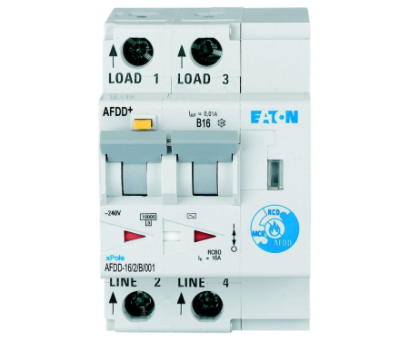 Diferential cu detectie arc electric 16A B 10mA 10kA Xpole Eaton AFDD-16/2/B/001 187200 [1]