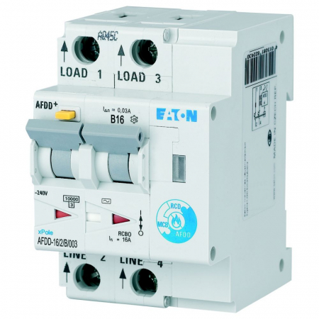Protectie Diferentiala - Diferential cu detectie arc electric 16A B 30mA 10kA Xpole Eaton AFDD-16/2/B/003