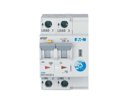 Diferential cu detectie arc electric 16A C 10mA 10kA Xpole Eaton AFDD-16/2/C/001-A 187207 [1]