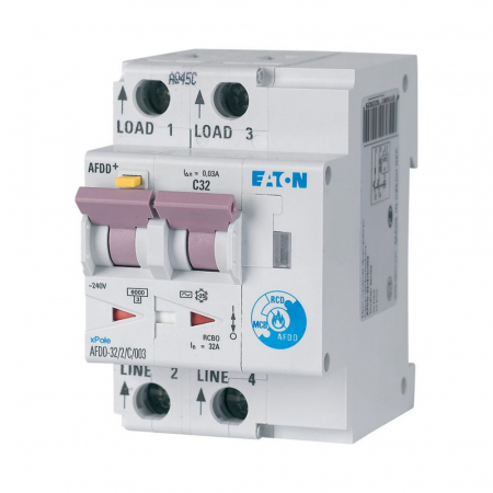 Diferential cu detectie arc electric 32A C 30mA 6kA Xpole Eaton AFDD-32/2/C/003 [1]