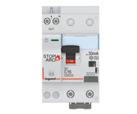 Protectie Diferentiala - Diferential RCBO+AFDD 1P+N 16A C 30mA 10KA tip A Legrand 415967