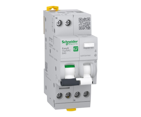 Sigurante automate - Diferential RCBO+AFDD 1P+N 40A B 30mA 6KA tip A-SI Schneider EZ9TDA7640