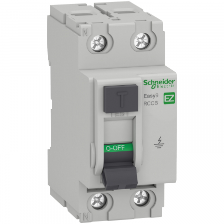 Protectie Diferentiala - Diferential RCCB 25A 2P 30mA tip A Easy9 Schneider EZ9R42225