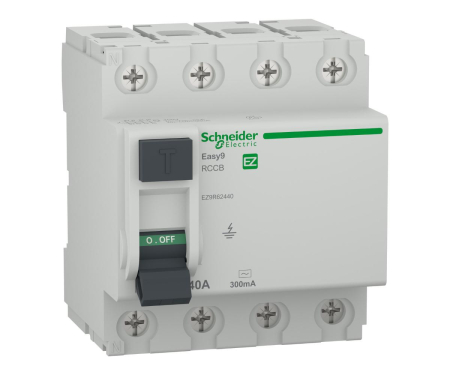 Protectie Diferentiala - Diferential RCCB 40A 4P 300mA 6kA tip AC Easy9 Schneider EZ9R62440