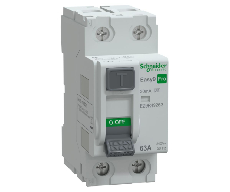 Protectie Diferentiala - Diferenţial RCCB 63A 2P 30mA 10kA Easy9 Pro tip A Schneider EZ9R49263
