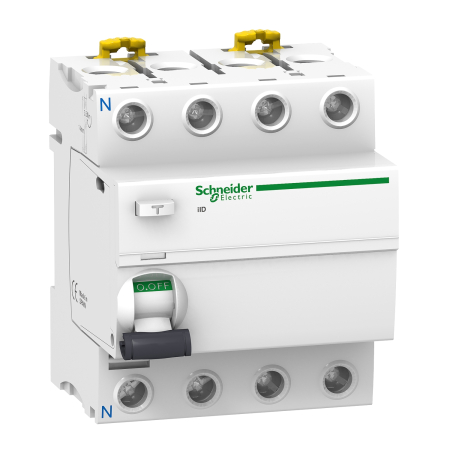 Protectie Diferentiala - Diferential RCCB 63A 4P 30mA 10kA tip A Acti9 iID Schneider A9R21463