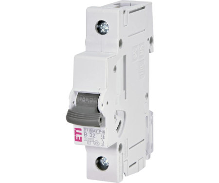 Distributie si comanda electrica - Disjunctor MCB 32A 1P 10kA curba B Eti 001901013