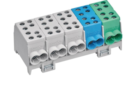 Repartitoare - Distribuitor 5P 2x35mmp-2x25mmp, 3xL, 1xPE, 1xN 100A Hager KH45A