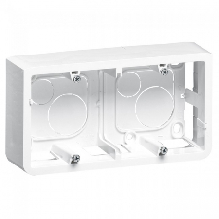 Aparataj modular si monobloc - Doza aparenta 2P sau 4/5M AD40 Legrand Mosaic 080285