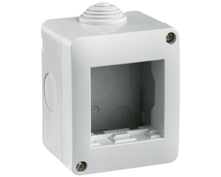 Aparataj modular si monobloc - Doza aplicata 2M IP40 Vimar Neve 09802