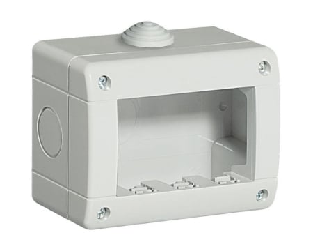 Aparataj modular si monobloc - Doza aplicata 3M IP40 Living Light Bticino 24403