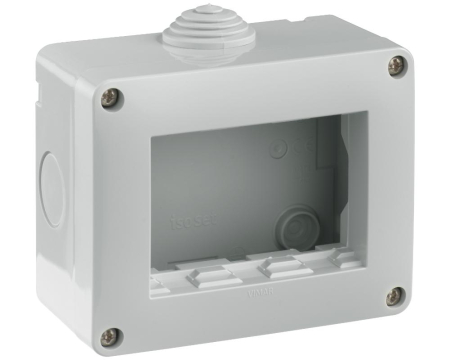 Aparataj modular si monobloc - Doza aplicata 3M IP40 Vimar Neve 09803