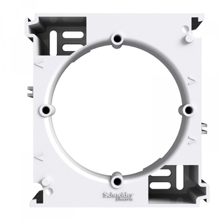 Aparataj modular si monobloc - Doza multi-post PT 1 post Schneider Asfora alb EPH6100221