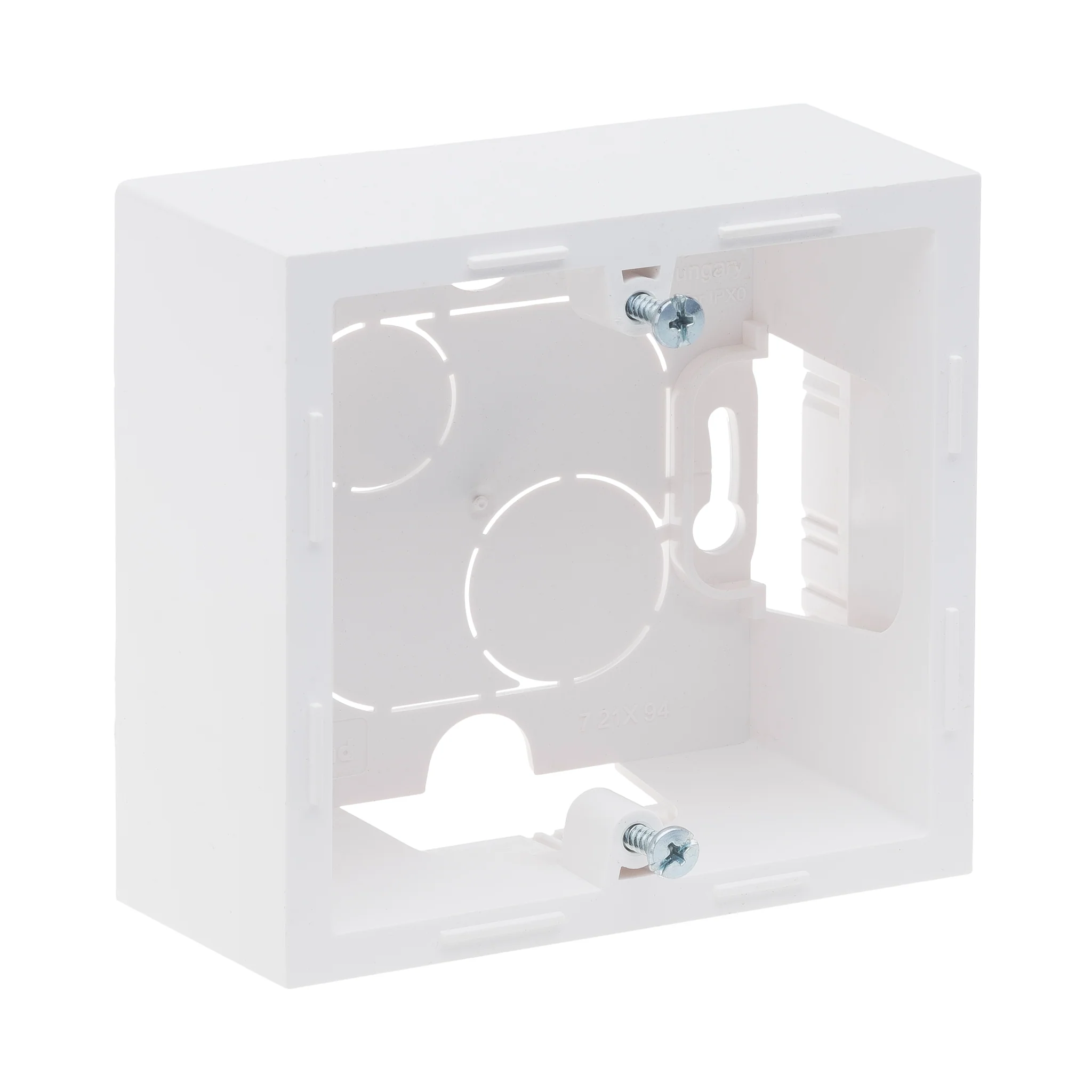 Accesorii - Doza PT 1 post Legrand Suno alb 721194