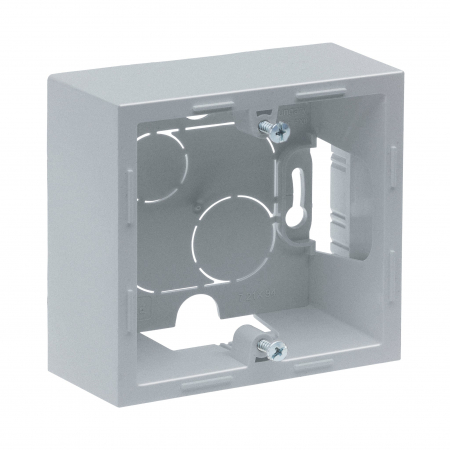 Accesorii - Doza PT 1 post Legrand Suno aluminiu 721394