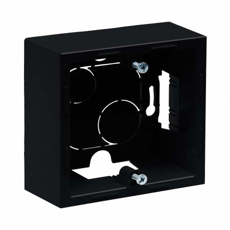 Accesorii - Doza PT 1 post Legrand Suno negru 721494
