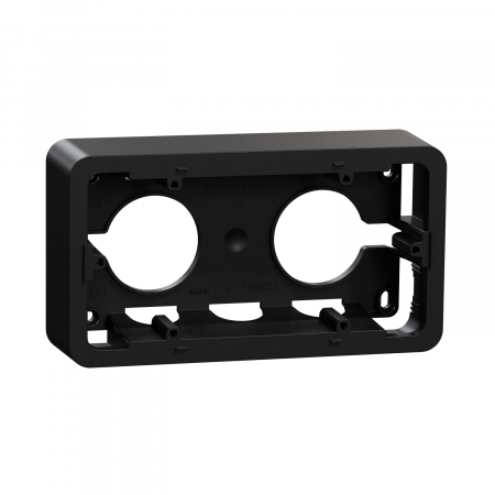 Accesorii - Doza PT 2P Schneider Unica Pro antracit NU840454